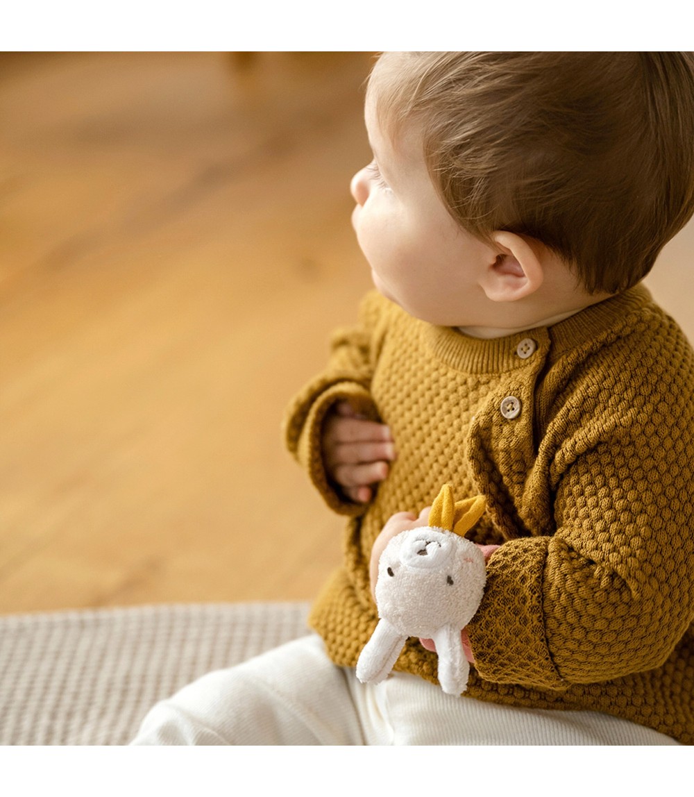 Rasselarmband Hase fehnNATUR