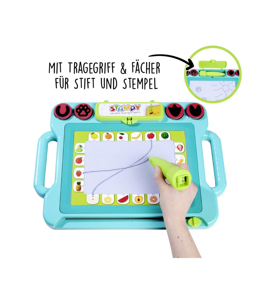 Maltafel mit Soundstift Stampy
