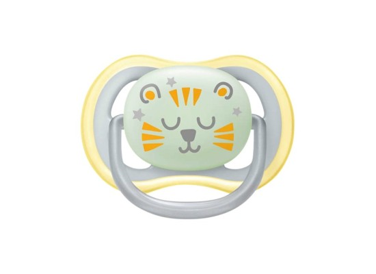 2er-Pack Schnuller Ultra Air nachtleuchtend 18M+ SCF376/01