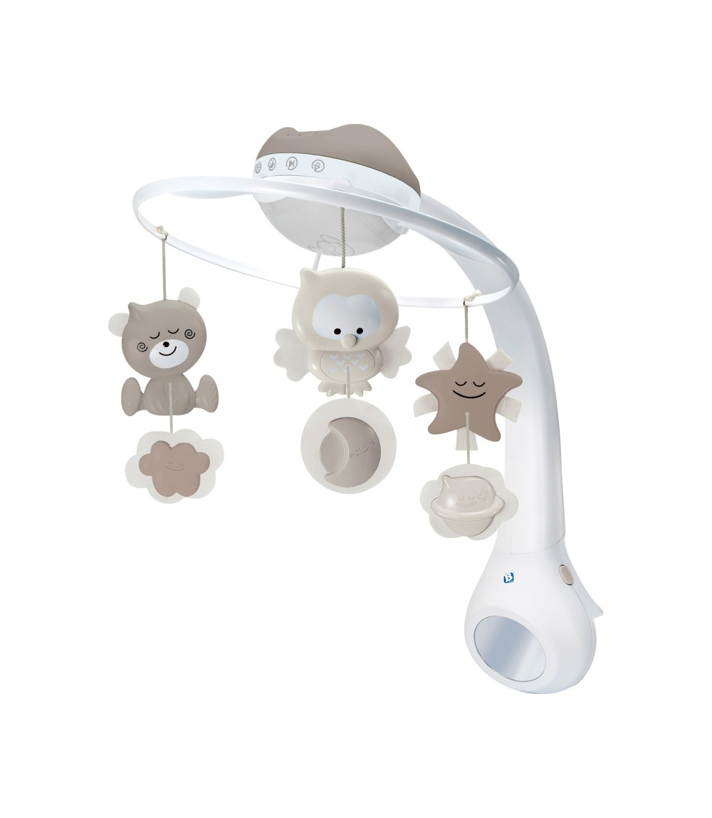 Musik-Mobile mit Deckenprojektor