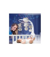 Musik-Mobile mit Deckenprojektor