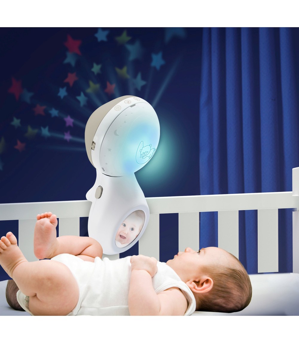 Musik-Mobile mit Deckenprojektor