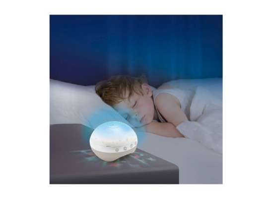 Musik-Mobile mit Deckenprojektor