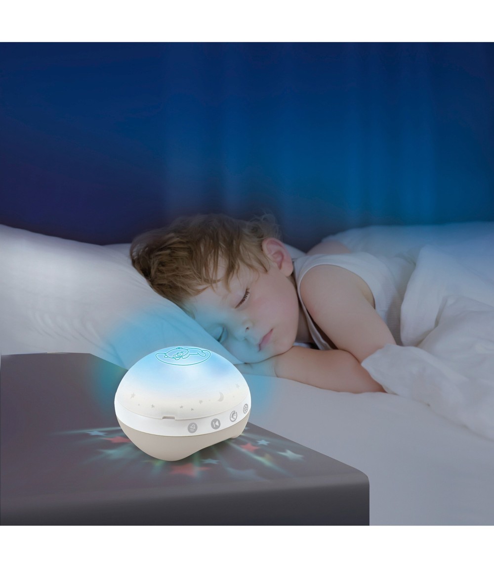 Musik-Mobile mit Deckenprojektor