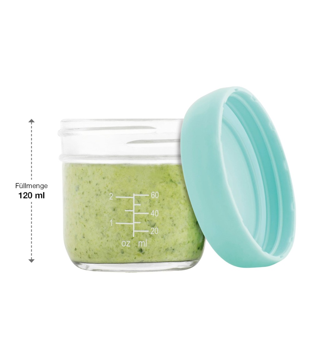 8er-Pack Aufbewahrungsbecher Glas