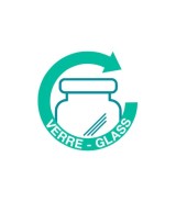 8er-Pack Aufbewahrungsbecher Glas