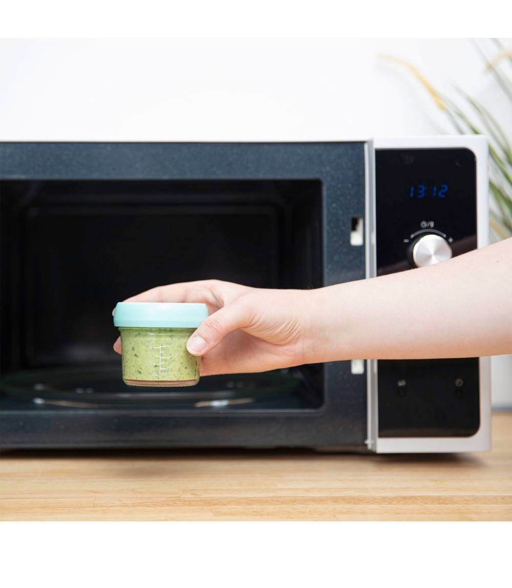 8er-Pack Aufbewahrungsbecher Glas