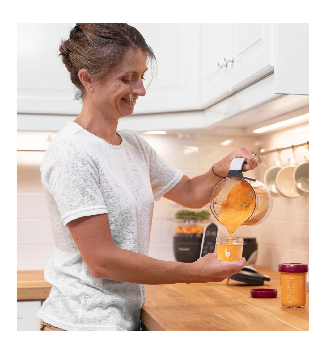 8er-Pack Aufbewahrungsbecher Glas