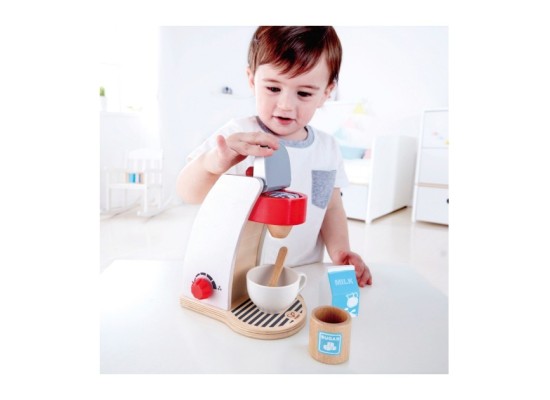 Kaffeemaschine aus Holz