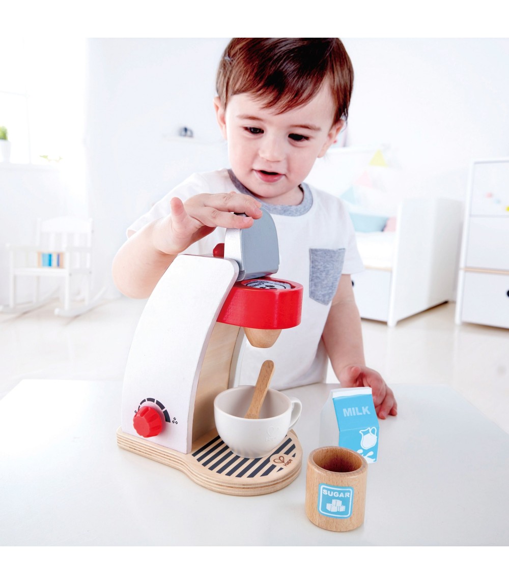 Kaffeemaschine aus Holz