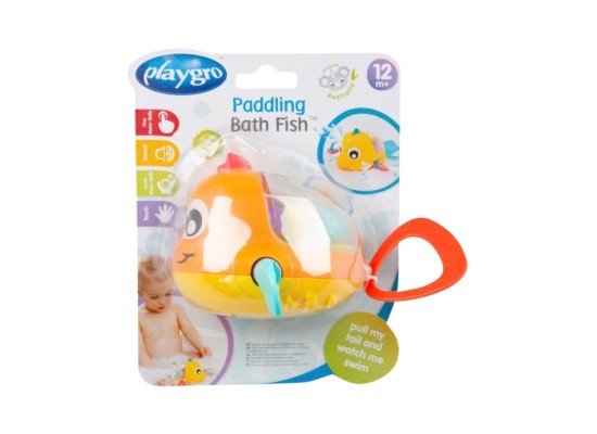 Badespielzeug Paddel Fisch