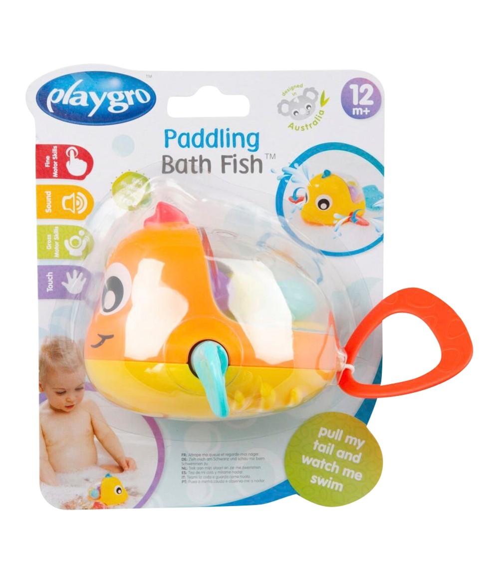 Badespielzeug Paddel Fisch