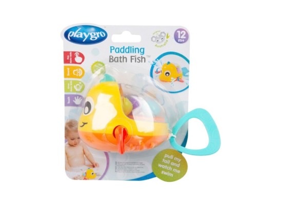 Badespielzeug Paddel Fisch