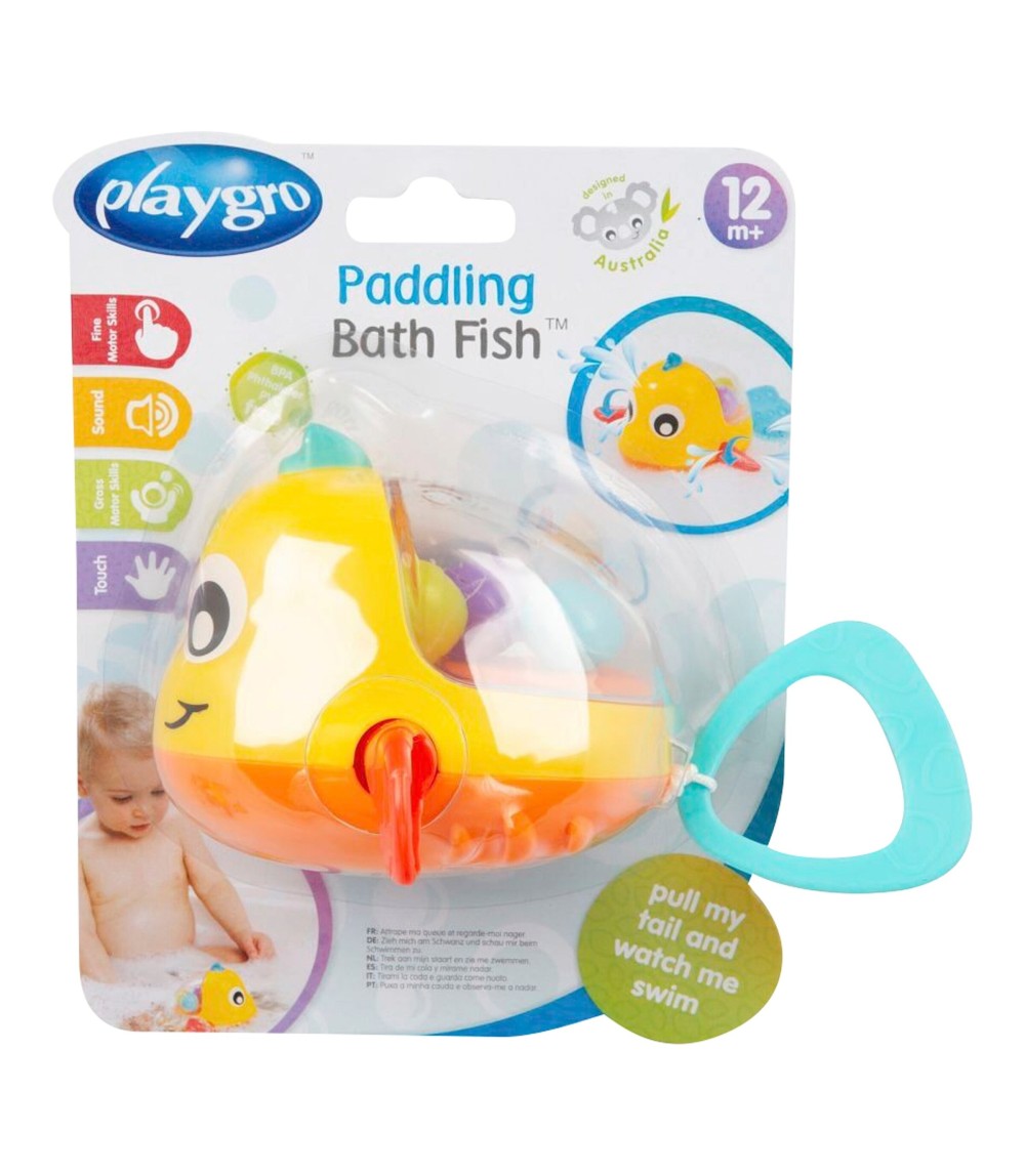 Badespielzeug Paddel Fisch