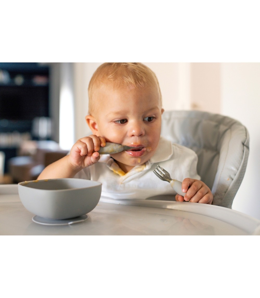 Edelstahl-Lernbesteck