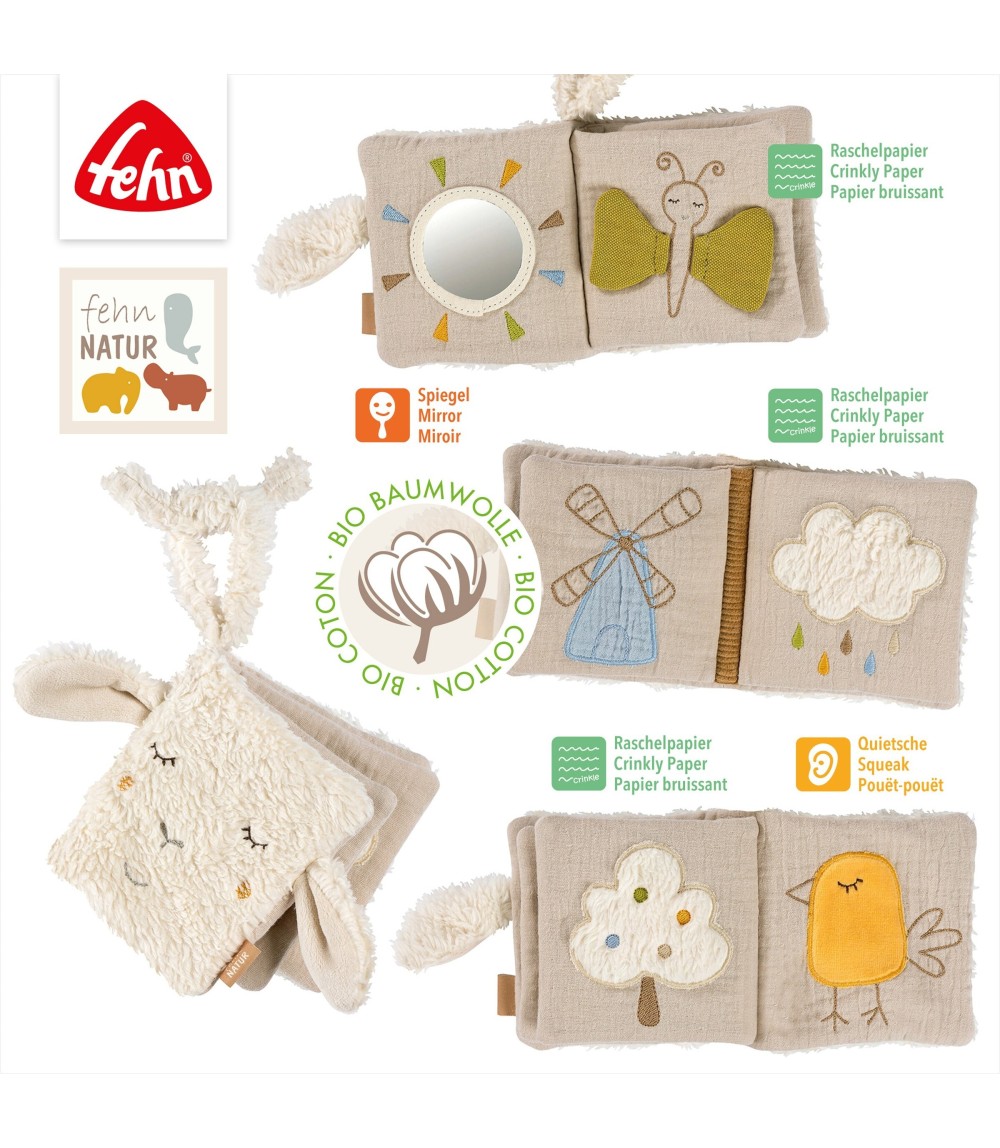 Stoffbuch Schaf fehnNATUR