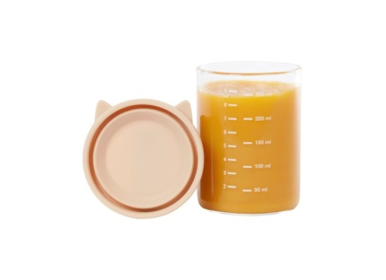 6er-Pack ISY Aufbewahrungsbecher Glas Bowls 250ml