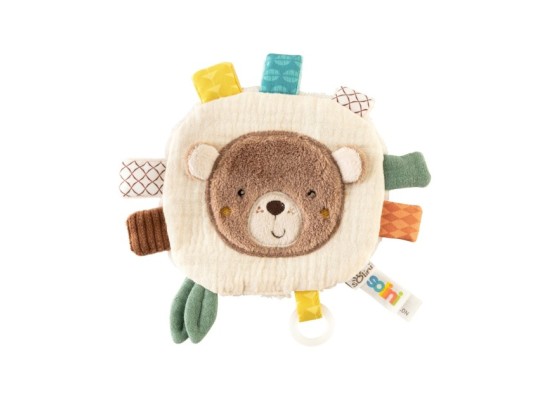 Greifling Knistertuch Bär Forest Friends