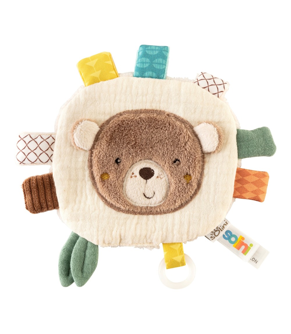 Greifling Knistertuch Bär Forest Friends