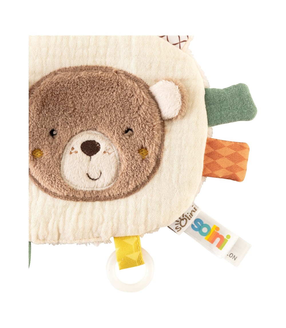 Greifling Knistertuch Bär Forest Friends