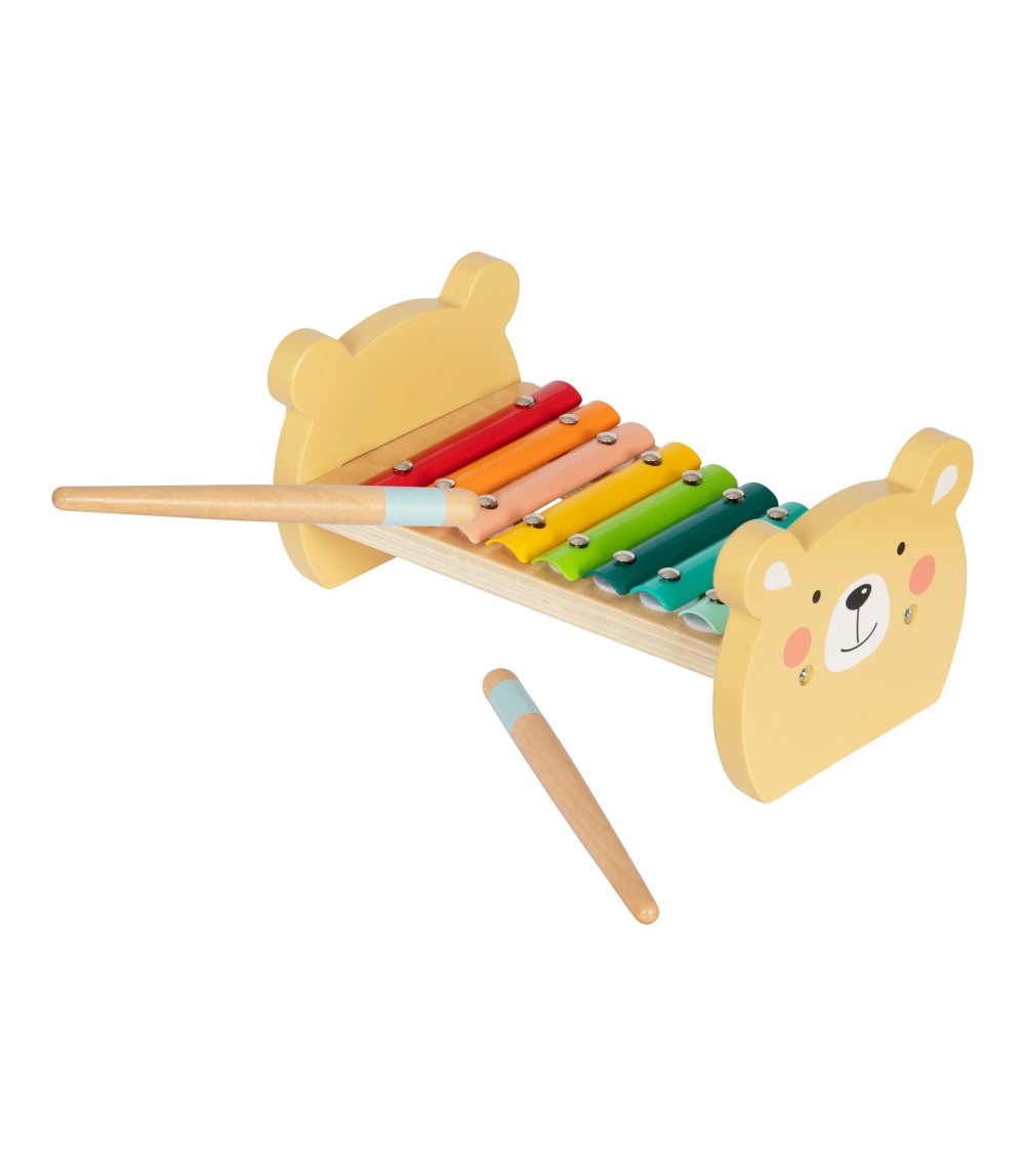 Xylophon Bär aus Holz