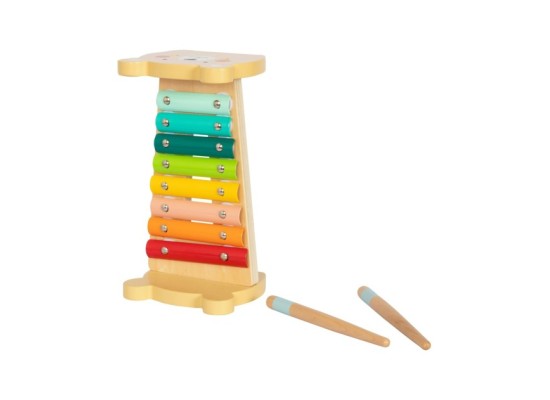 Xylophon Bär aus Holz