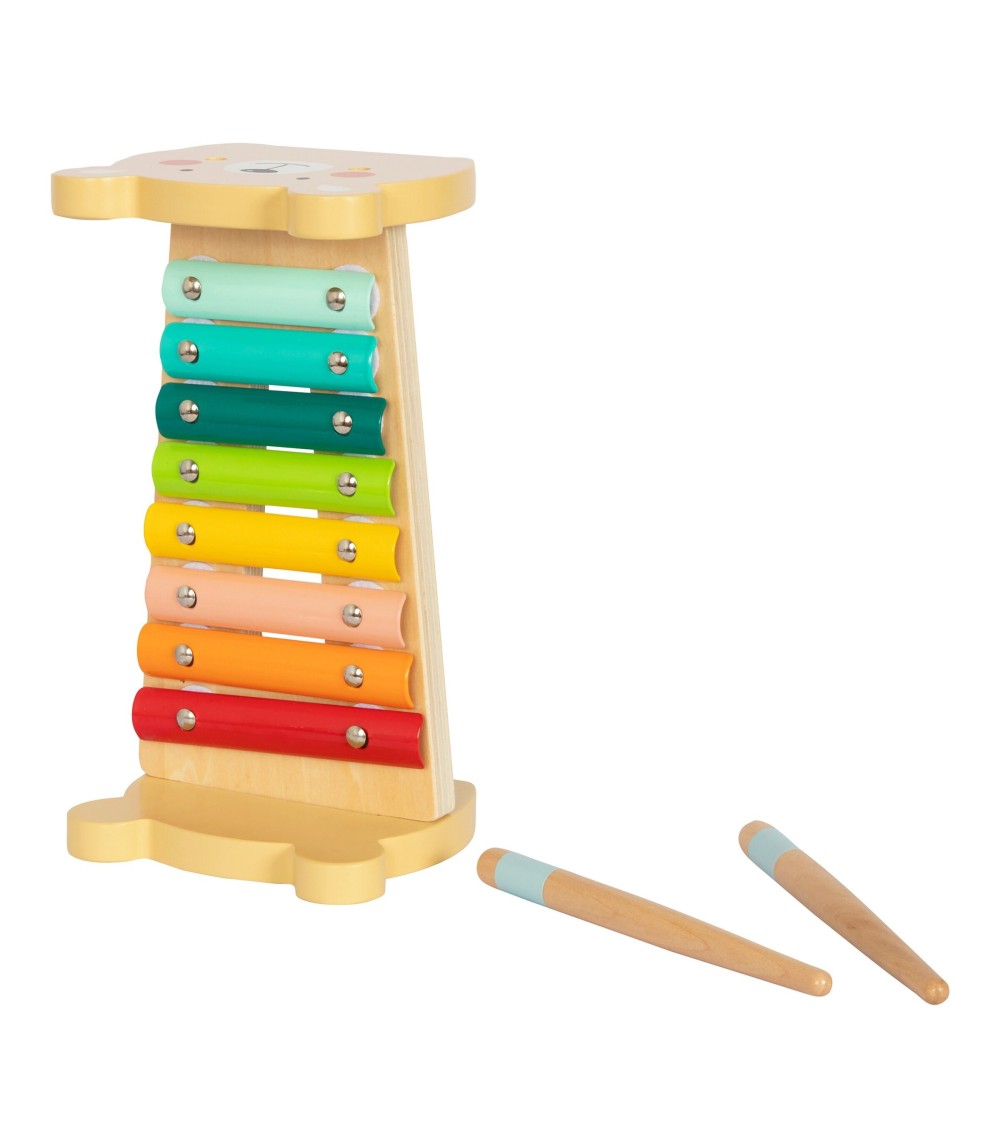 Xylophon Bär aus Holz