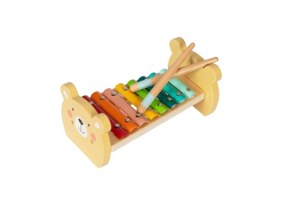 Xylophon Bär aus Holz