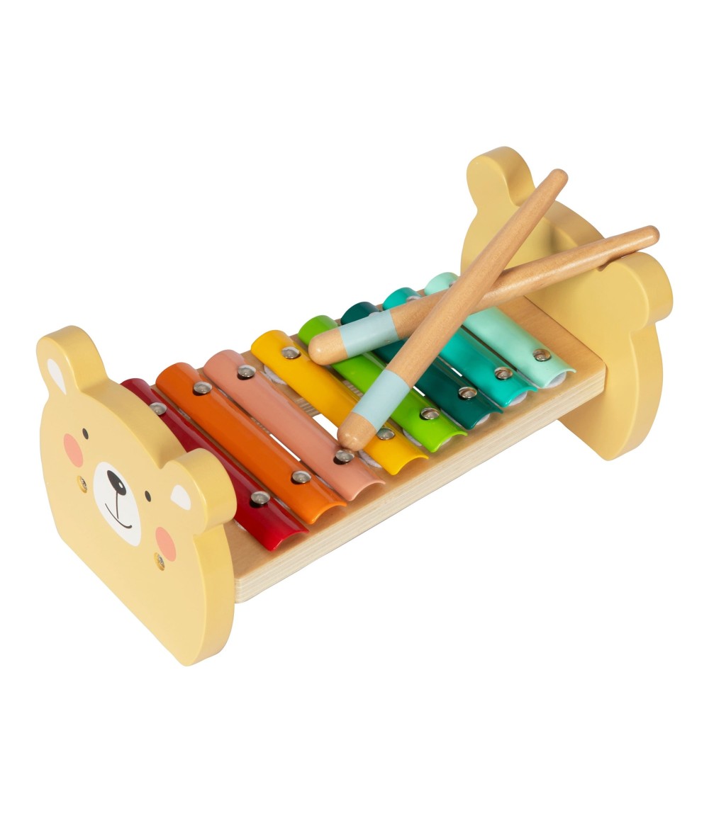 Xylophon Bär aus Holz