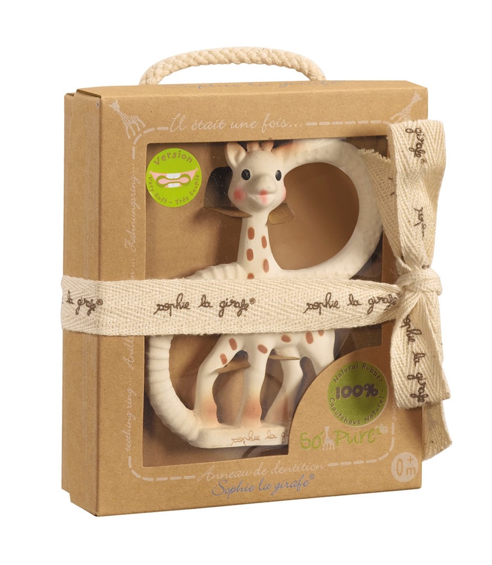 Beißring So'Pure extra weich aus Naturkautschuk