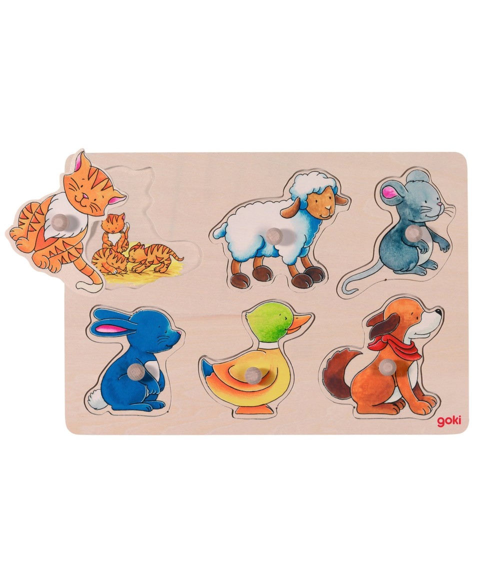 Bildpuzzle Mutter & Kind