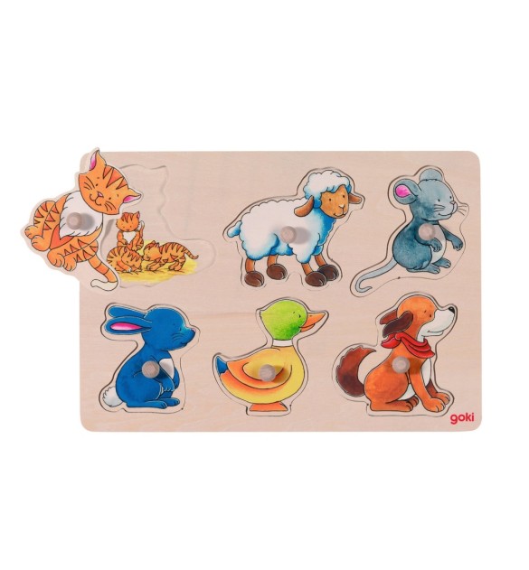 Bildpuzzle Mutter & Kind