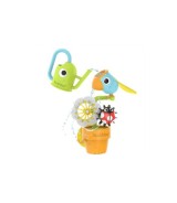 Badespielzeug Blumentopf Vogel