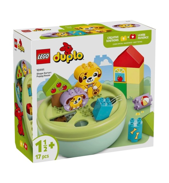 10441 Formsortierer: Welpenhaus