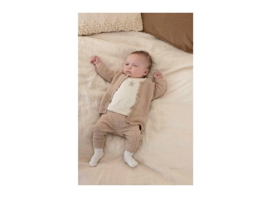 Jogginghose Punkte Rippqualität