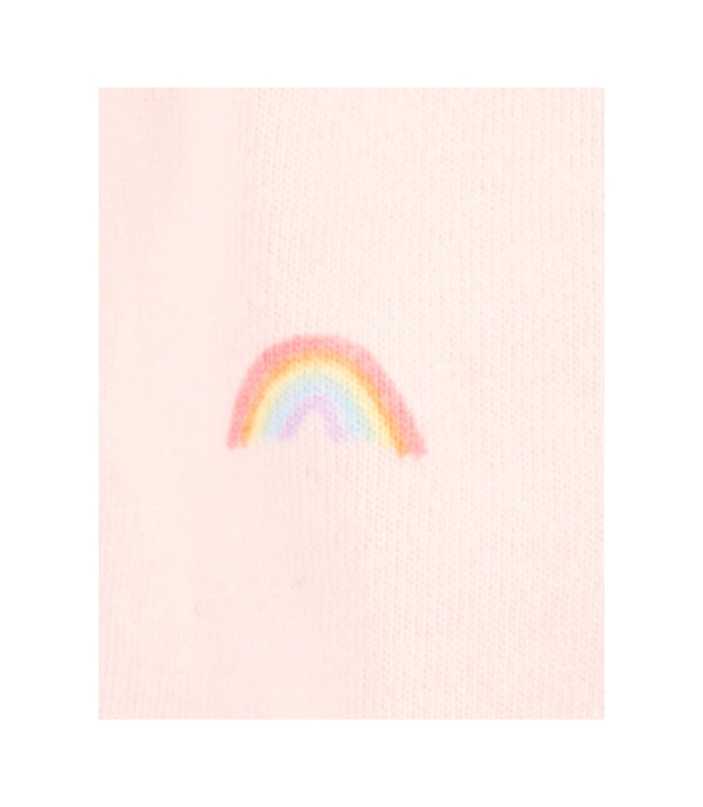 2-tlg. Set Kleid Flügelarm und Spieler Regenbogen