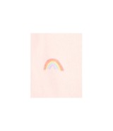 2-tlg. Set Kleid Flügelarm und Spieler Regenbogen