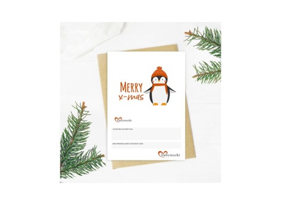 Geschenkgutschein Merry Christmas