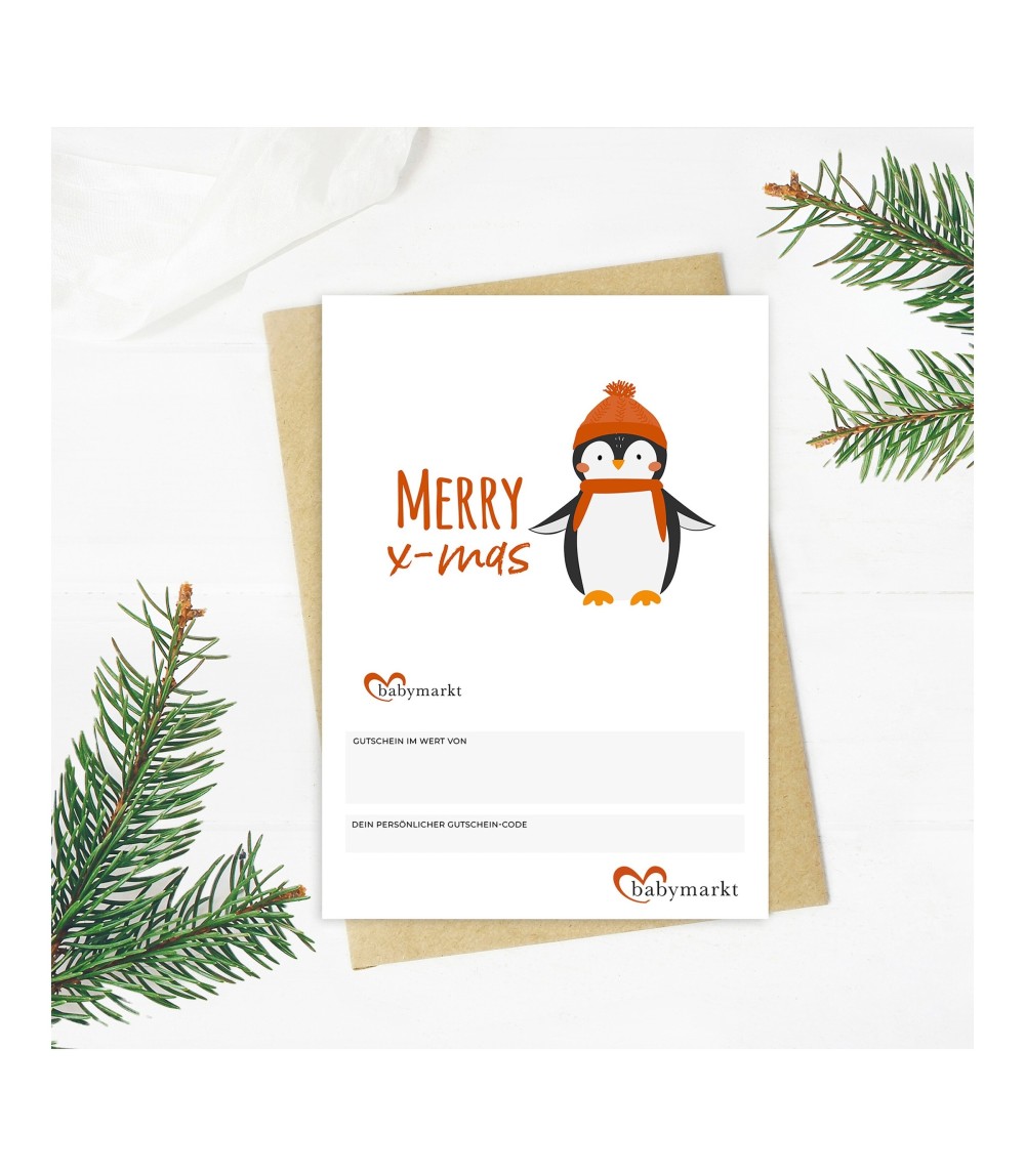 Geschenkgutschein Merry Christmas