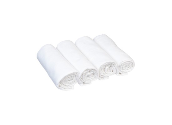 4er-Pack Flanelltücher 80x80 cm