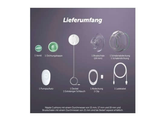 Elektrische Einzelmilchpumpe, Stride