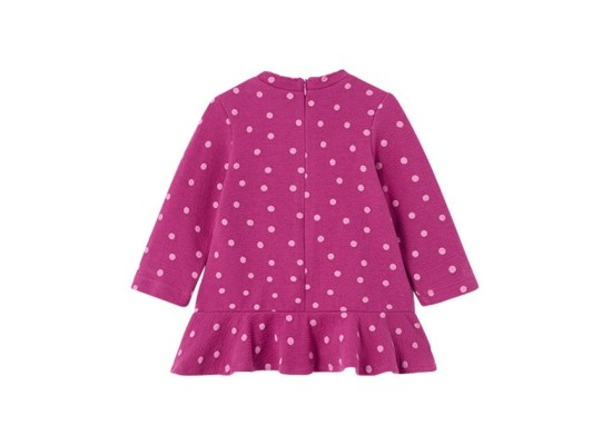 Sweatkleid langarm Haus-Tasche