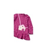 Sweatkleid langarm Haus-Tasche