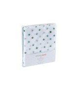 3er-Pack Mullwindeln Sterne 80x80 cm