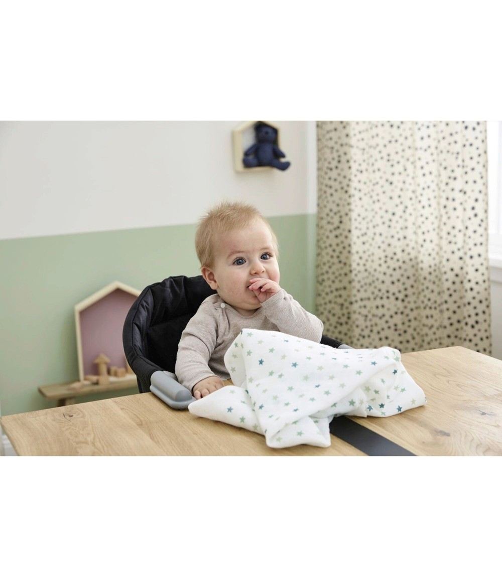 3er-Pack Mullwindeln Sterne 80x80 cm