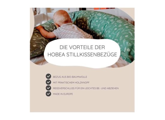 Bezug für Stillkissen in verschiedenen Farben