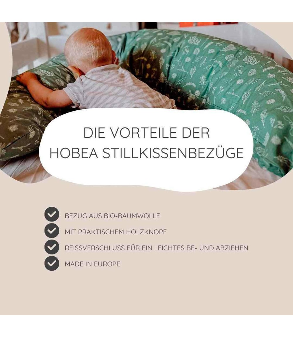 Bezug für Stillkissen in verschiedenen Farben