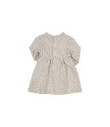 Kleid langarm mit Lurex Punkte