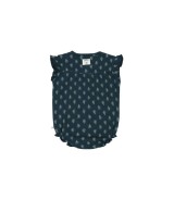 Krepp-Body Flügelarm Paisley