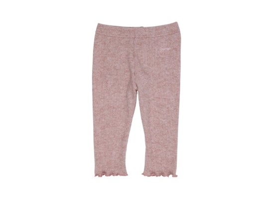 Strick-Leggings mit Lurex Rippqualität